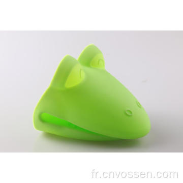 Gants de cuisson au four en silicone en forme de grenouille